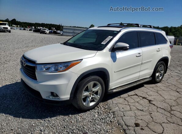 5TDYKRFH4GS162462 2016 TOYOTA HIGHLANDER Белый 