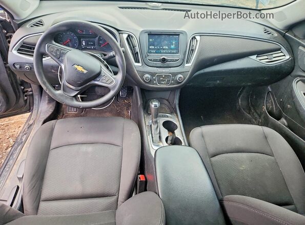 1G1ZB5ST4HF291545 2017 CHEVROLET MALIBU Charcoal Սարքավորումների վահանակի տեսք