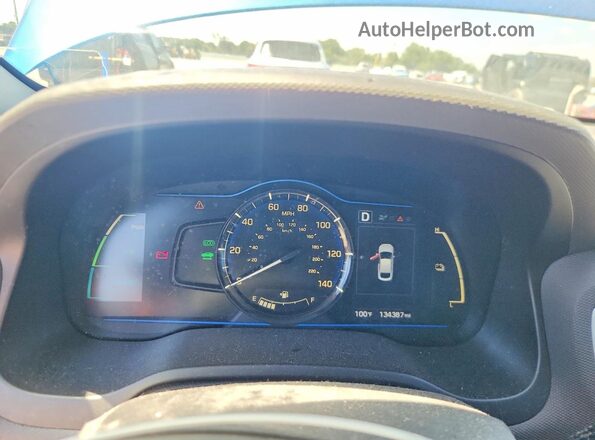 KMHC65LC2HU023746 2017 HYUNDAI IONIQ Blue Հետևի նստատեղերի տեսք