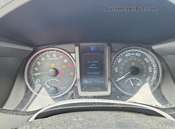 5TFCZ5AN2JX132938 2018 TOYOTA TACOMA Black 