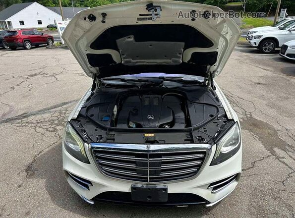 WDDUG6GB8JA367334 2018 MERCEDES-BENZ S White 
