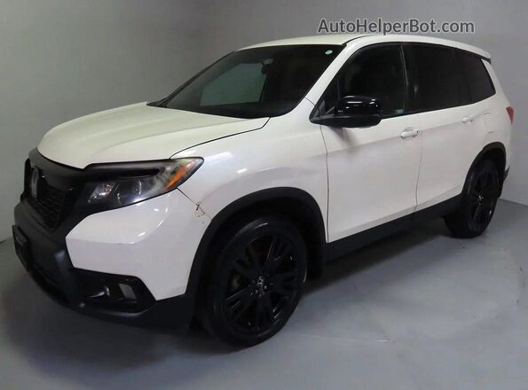 5FNYF7H23KB004550 2019 HONDA PASSPORT White Հետևի աջ