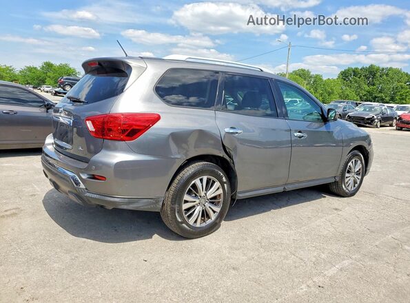 5N1DR2MN2JC635421 2018 NISSAN PATHFINDER Gray 