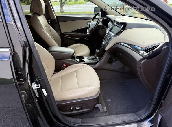 5XYZUDLB4HG408541 2017 HYUNDAI SANTA FE Black 