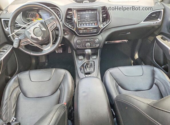 1C4PJMDX7MD209924 2021 JEEP CHEROKEE Black ხელსაწყოთა პანელის ხედი