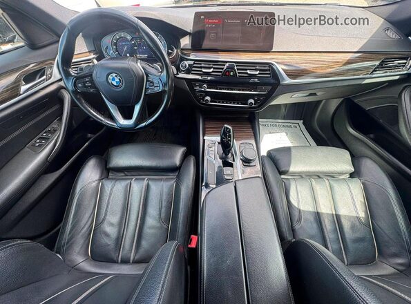 WBAJA7C50KG910112 2019 BMW 5 SERIES Charcoal 