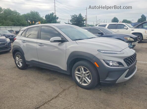 KM8K22AB0NU776073 2022 HYUNDAI KONA Gray Դիմացի տեսք
