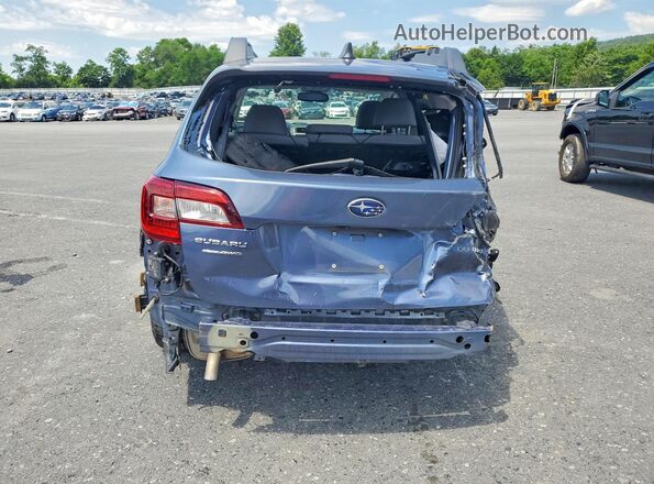 4S4BSAKC3J3333756 2018 SUBARU OUTBACK Blue უკანა ხედი