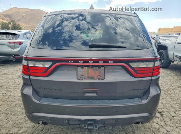 1C4RDHDG6GC374073 2016 DODGE DURANGO Gray Widok wnętrza z przodu
