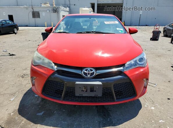 4T1BF1FK2HU644170 2017 TOYOTA CAMRY Red 