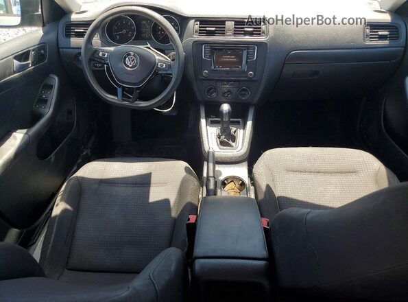 3VW267AJ4GM219975 2016 VOLKSWAGEN JETTA Gray Widok zestawu wskaźników