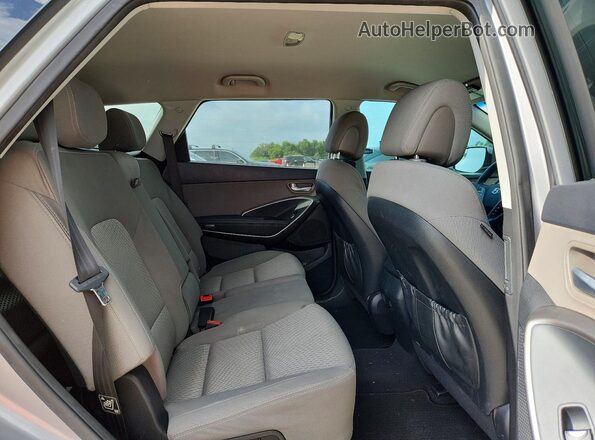 KM8SM4HF9HU170516 2017 HYUNDAI SANTA FE Silver 