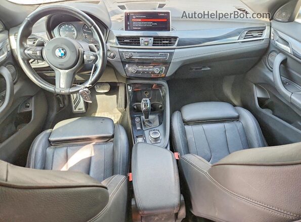 WBXYN1C09L5P50903 2020 BMW X2 Black Instrument cluster view