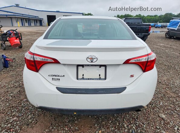 5YFBURHE5GP566608 2016 TOYOTA COROLLA White Սալոնի դիմացի տեսք