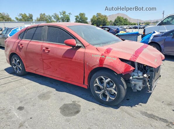 3KPF24AD1ME374823 2021 KIA FORTE Red 
