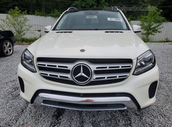 4JGDF6EE3JB029789 2018 MERCEDES-BENZ GLS White Widok z tyłu