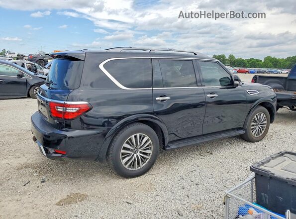 JN8AY2BD5M9660338 2021 NISSAN ARMADA Black Առջևի աջ
