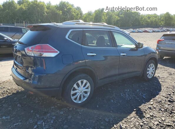 5N1AT2MV4GC899320 2016 NISSAN ROGUE Blue Առջևի աջ
