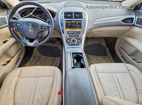 3LN6L5C99HR660604 2017 LINCOLN MKZ Beige 