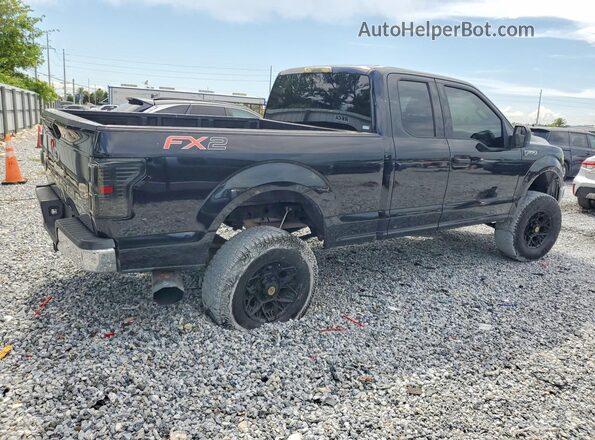 1FTEX1C56JKF68094 2018 FORD F150 Black Delantero derecho