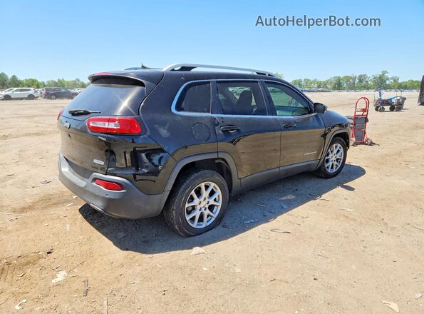 1C4PJLCB5HW540382 2017 JEEP CHEROKEE Черный Передняя правая четверть