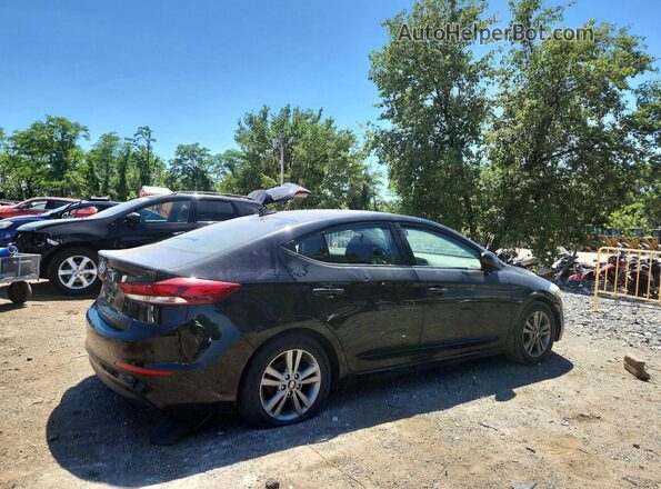 5NPD84LF5JH270976 2018 HYUNDAI ELANTRA Black Front right