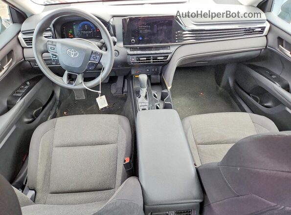 4T1DAACKXSU018515 2025 TOYOTA CAMRY Gray Widok zestawu wskaźników