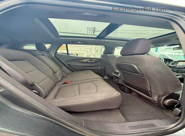 3GKALMEV1KL163435 2019 GMC TERRAIN Charcoal Widok wnętrza z przodu