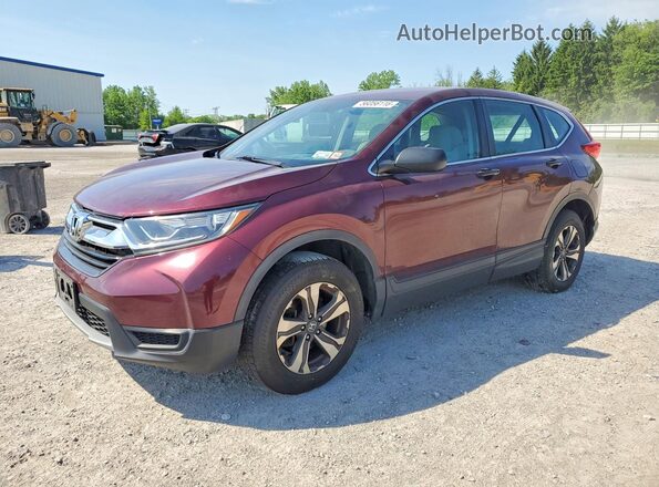 2HKRW6H3XJH200704 2018 HONDA CR-V Burgundy 