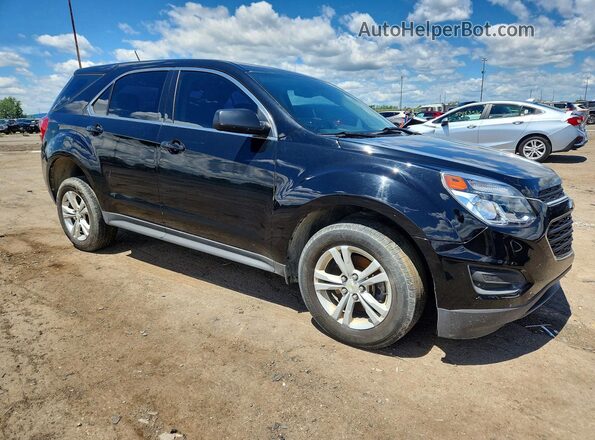 2GNALBEK7H1571431 2017 CHEVROLET EQUINOX Black Front view