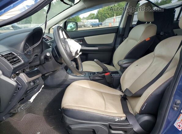 JF2GPAKC9HH233574 2017 SUBARU CROSSTREK Синий Вид панели приборов