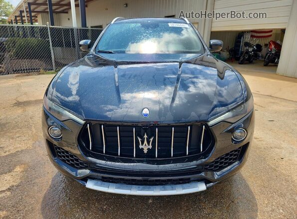 ZN661YUL1HX241268 2017 MASERATI LEVANTE Black უკანა ხედი