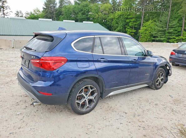 WBXHT3C31J5L25930 2018 BMW X1 Blue Przód prawy