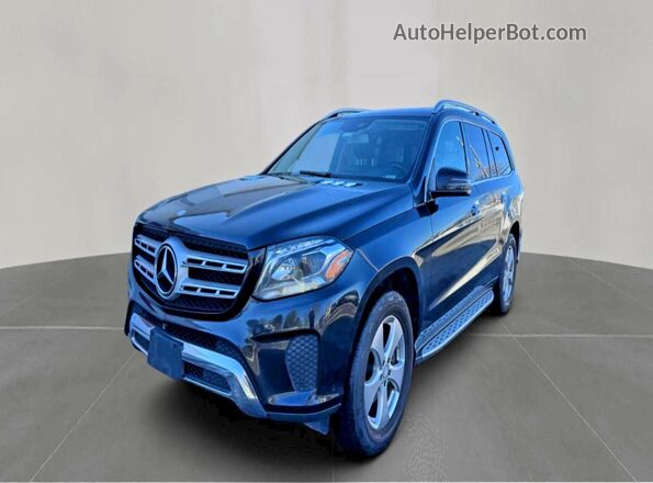 4JGDF6EE5HA752284 2017 MERCEDES-BENZ GLS-CLASS Black Tył prawy