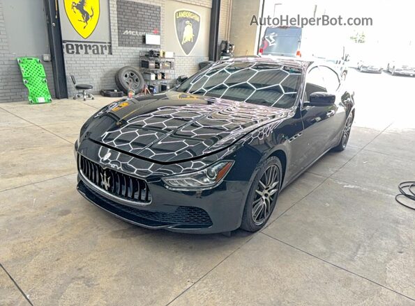 ZAM57RTA6G1183267 2016 MASERATI GHIBLI Black 