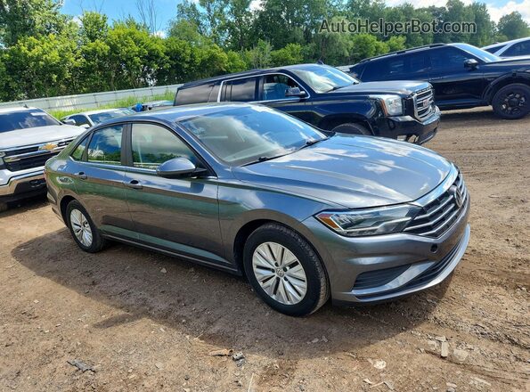 3VWC57BU1KM045405 2019 VOLKSWAGEN JETTA Gray Vista frontal