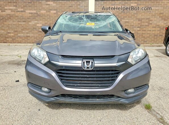 3CZRU6H70GM764030 2016 HONDA HR-V Gray 