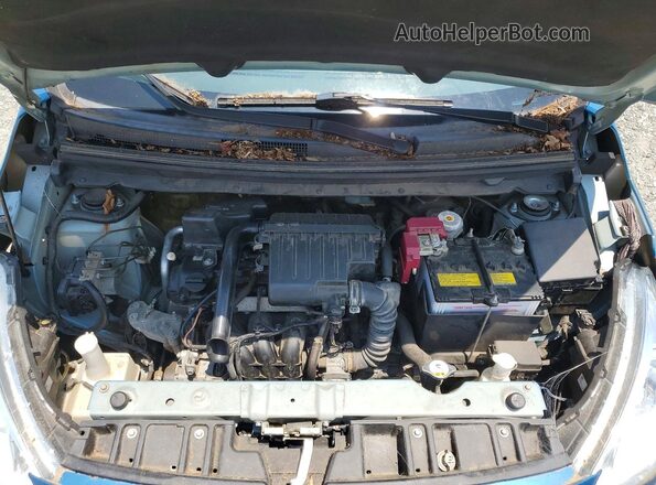 ML32F3FJ5LHF01485 2020 MITSUBISHI MIRAGE Синий Вид подкапотного пространства