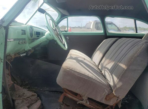 37153161 1951 DODGE WAYFAIRER Бирюзовый Вид салона спереди