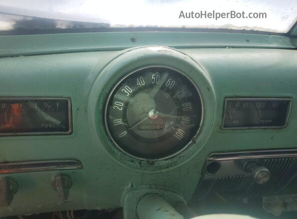 37153161 1951 DODGE WAYFAIRER Бирюзовый Вид щитка приборов