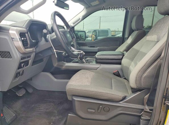 1FT6W1EV6PWG35220 2023 FORD F150 Black Vista del salpicadero