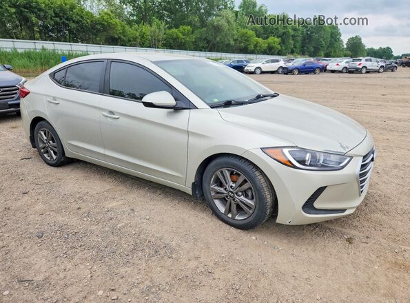 5NPD84LF8HH195426 2017 HYUNDAI ELANTRA Бежевый Вид спереди