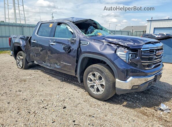 3GTUUDED9SG309358 2025 GMC SIERRA Blue წინა ხედი