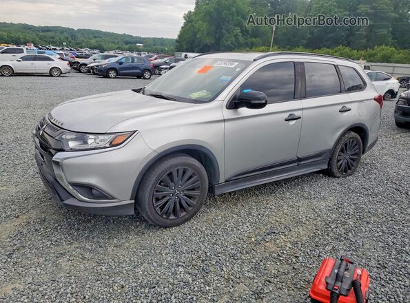 JA4AD3A35LZ006857 2020 MITSUBISHI OUTLANDER Silver Trasero izquierdo