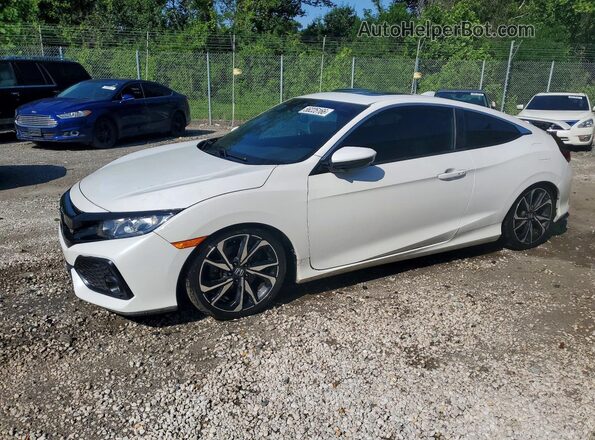 2HGFC3A50KH753279 2019 HONDA CIVIC White უკანა მარცხენა
