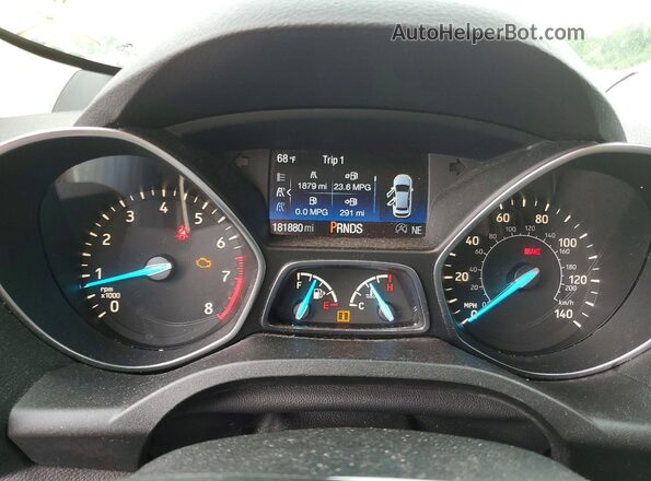 1FMCU0J92HUE42776 2017 FORD ESCAPE Gray 