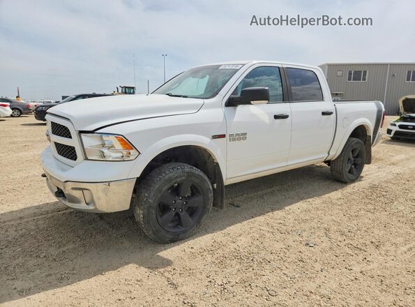 1C6RR7LM7GS333807 2016 RAM 1500 Белый Задняя левая четверть
