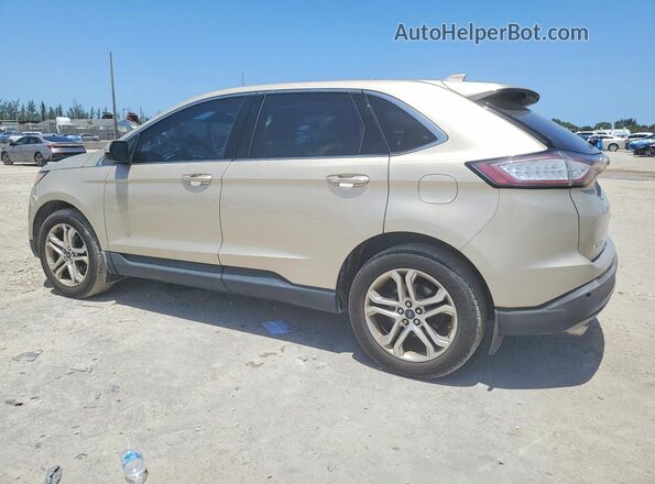 2FMPK3K98JBC35327 2018 FORD EDGE Gold Задня права чверть