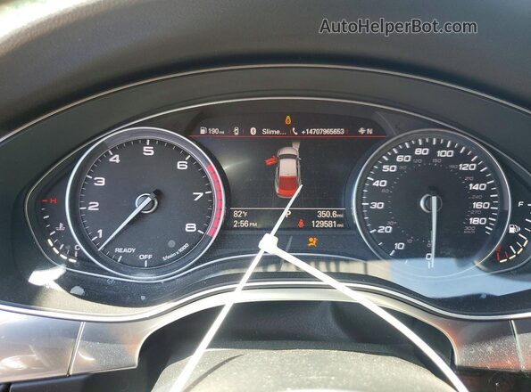 WAUWFAFC7HN034304 2017 AUDI S7 Black Հետևի նստատեղերի տեսք