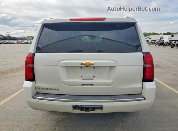 1GNSKJKC2GR169529 2016 CHEVROLET SUBURBAN White Widok wnętrza z przodu